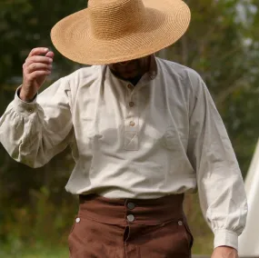 19th Century Trade Shirt in Osnaburg