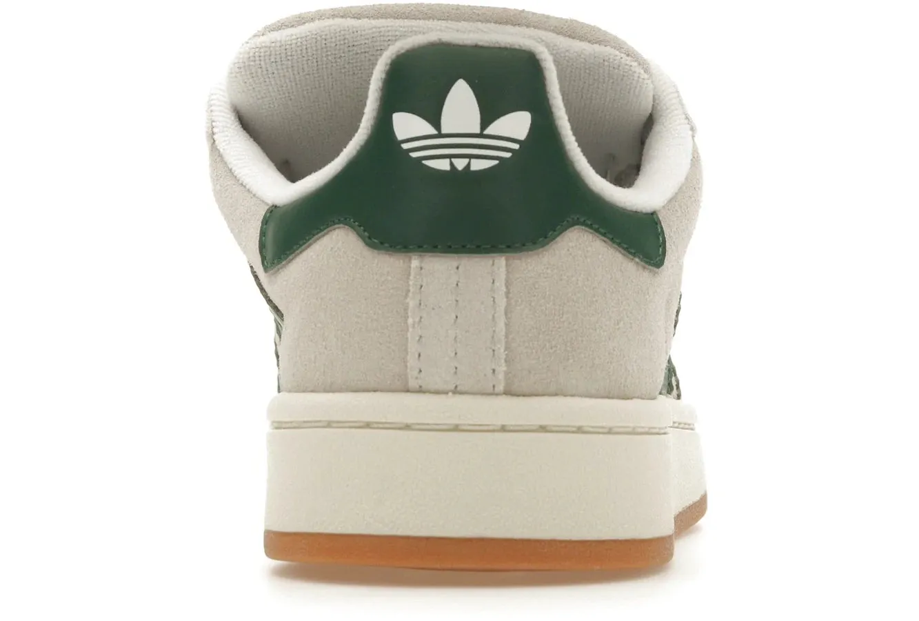 Adidas Campus 00s Crystal White Dark Green