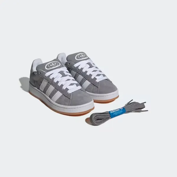 Adidas Kid's Campus 00S Shoes - Grey Three / Cloud White