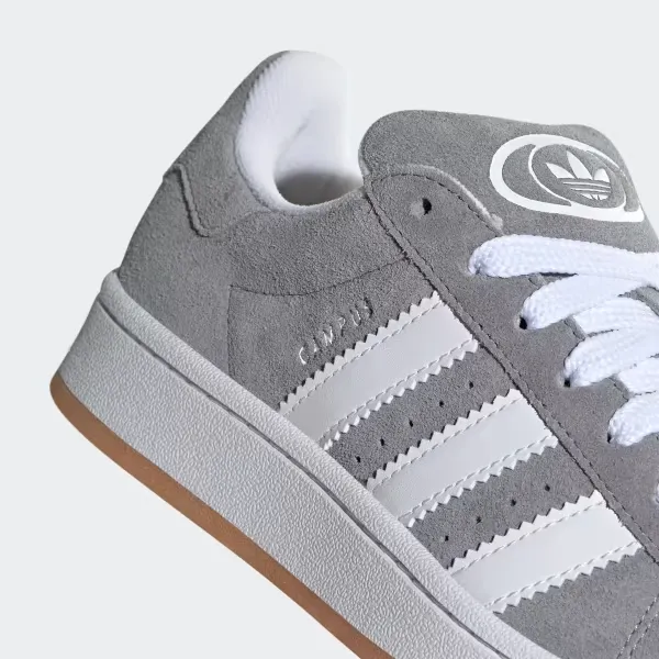 Adidas Kid's Campus 00S Shoes - Grey Three / Cloud White