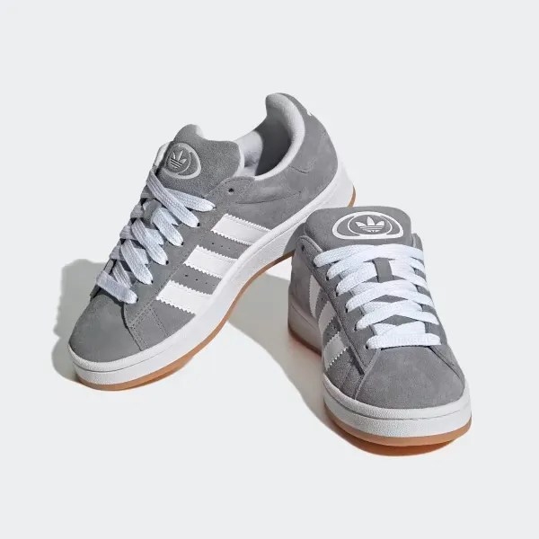 Adidas Kid's Campus 00S Shoes - Grey Three / Cloud White