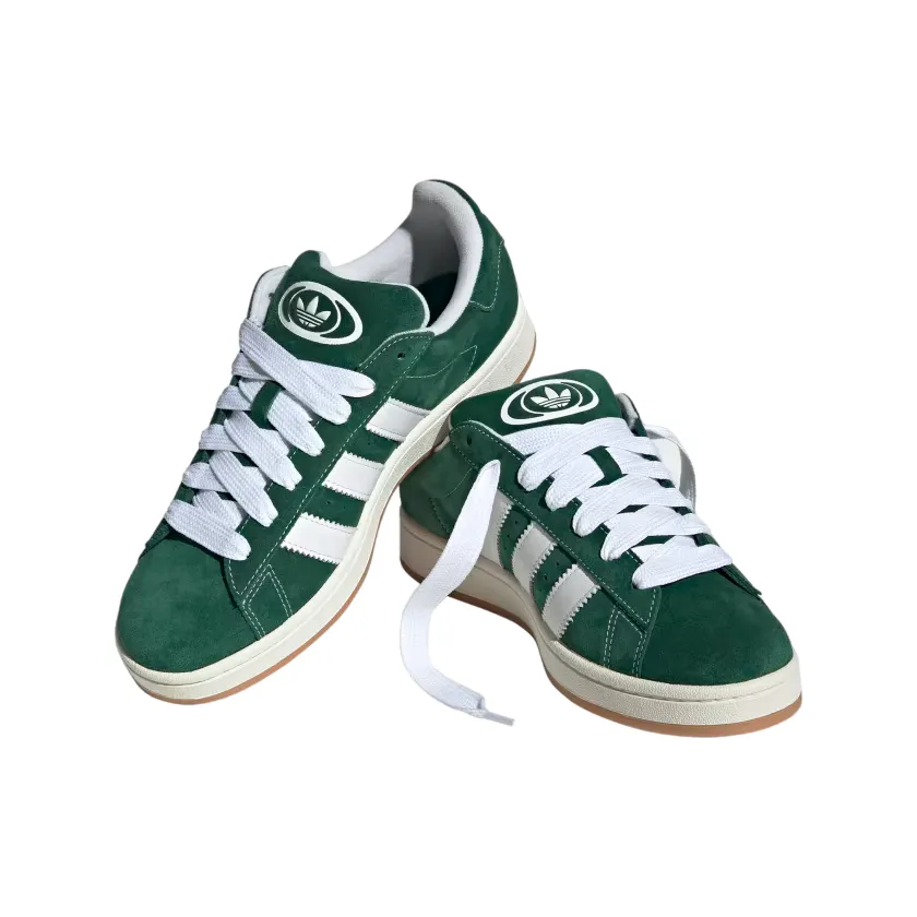 Adidas Originals scarpa sneakers da uomo Campus 00S H03472 verde-bianco