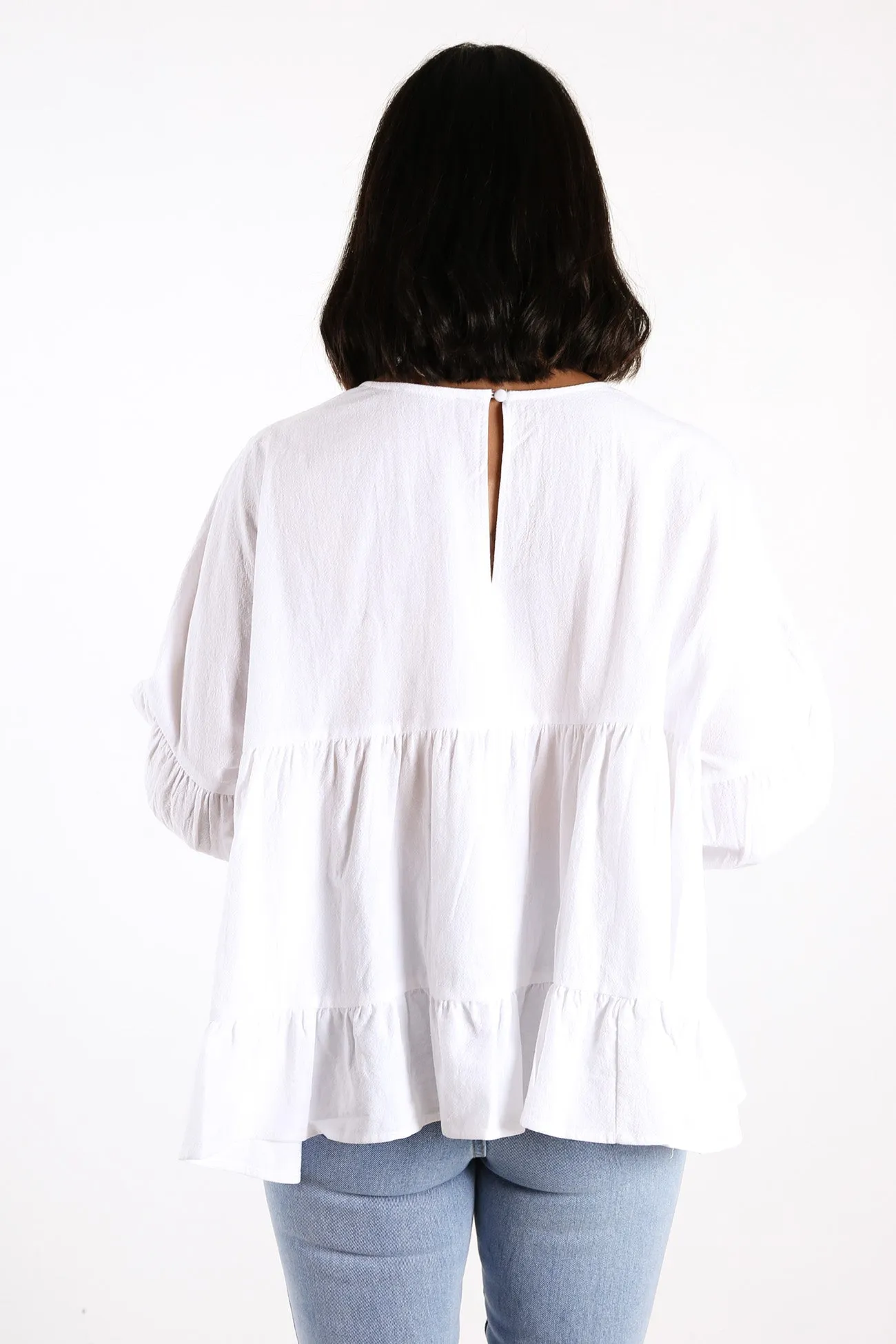 Alice Top White