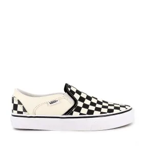 ASHER CANVAS CHECKERBOARD (L) - BLACK/WHITE