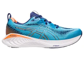 Asics scarpa da corsa da uomo Gel Cumulus 25 1011B621-402 blu oceano arancio