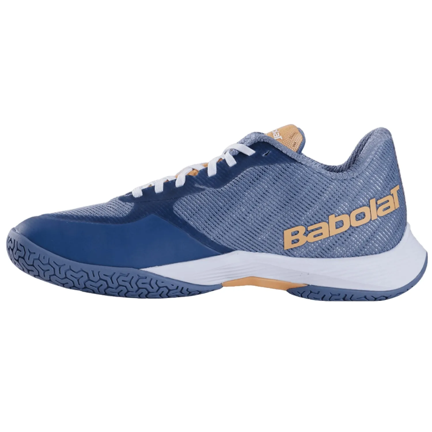 Babolat Shadow Spirit 2 Women Badminton Shoes, Grey/Coral