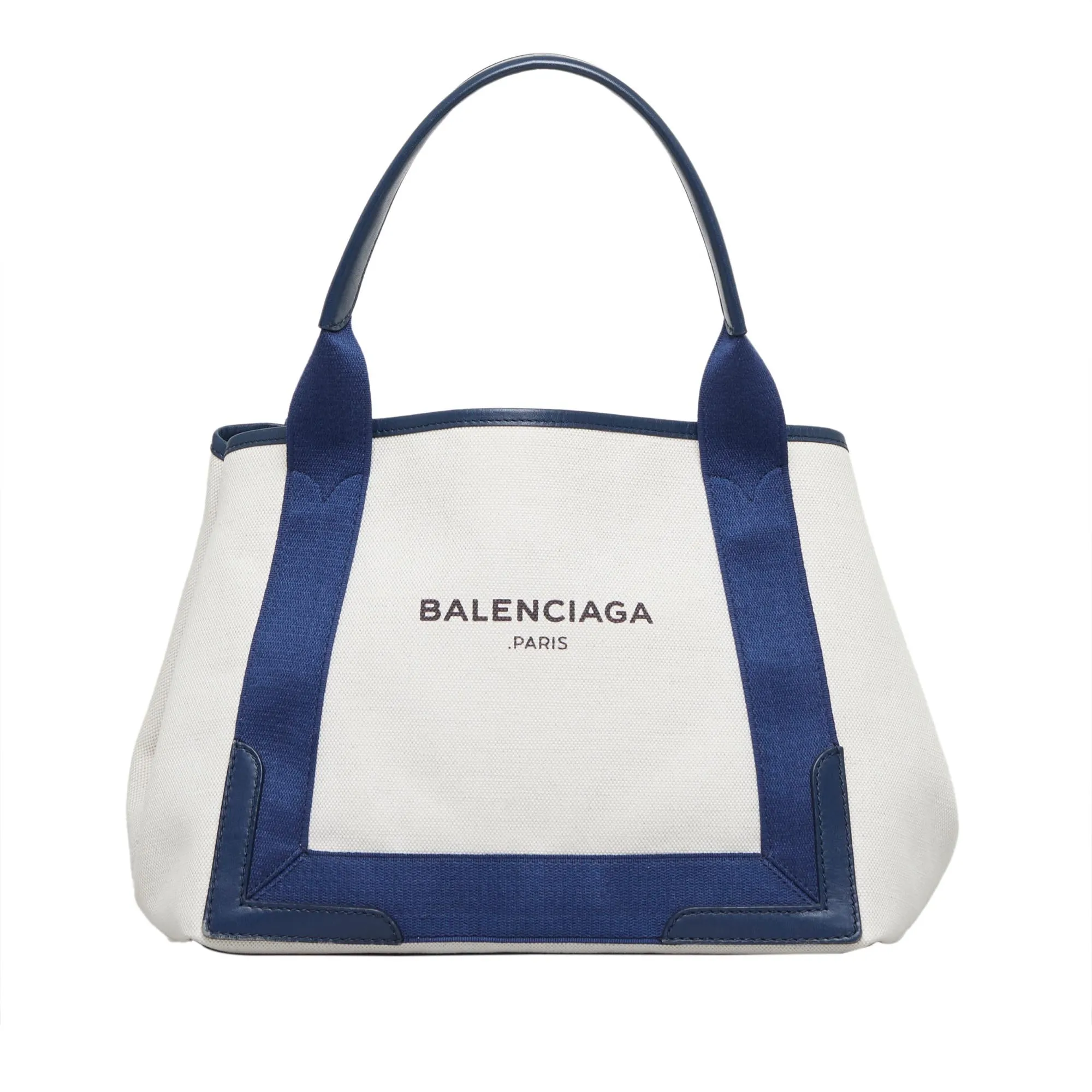 Balenciaga Navy Cabas S (SHG-WOhAW6)