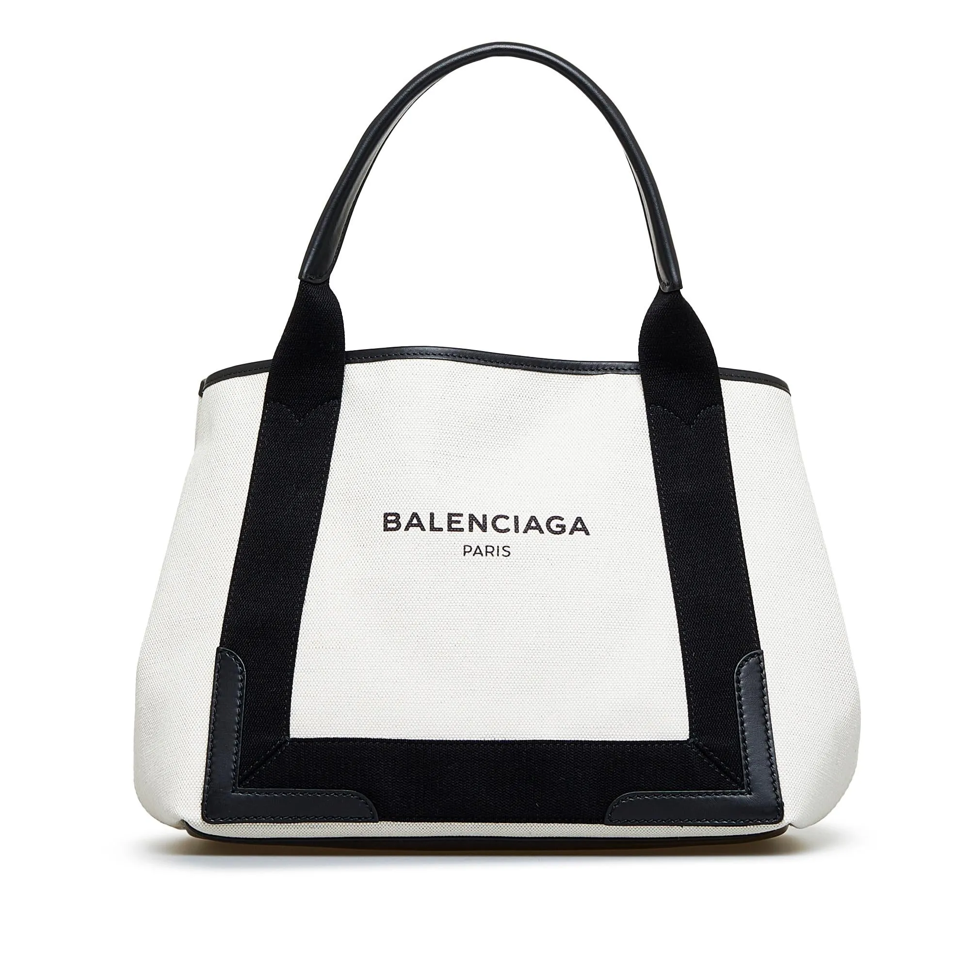 Balenciaga Navy Cabas S Tote (SHG-9xcxgt)