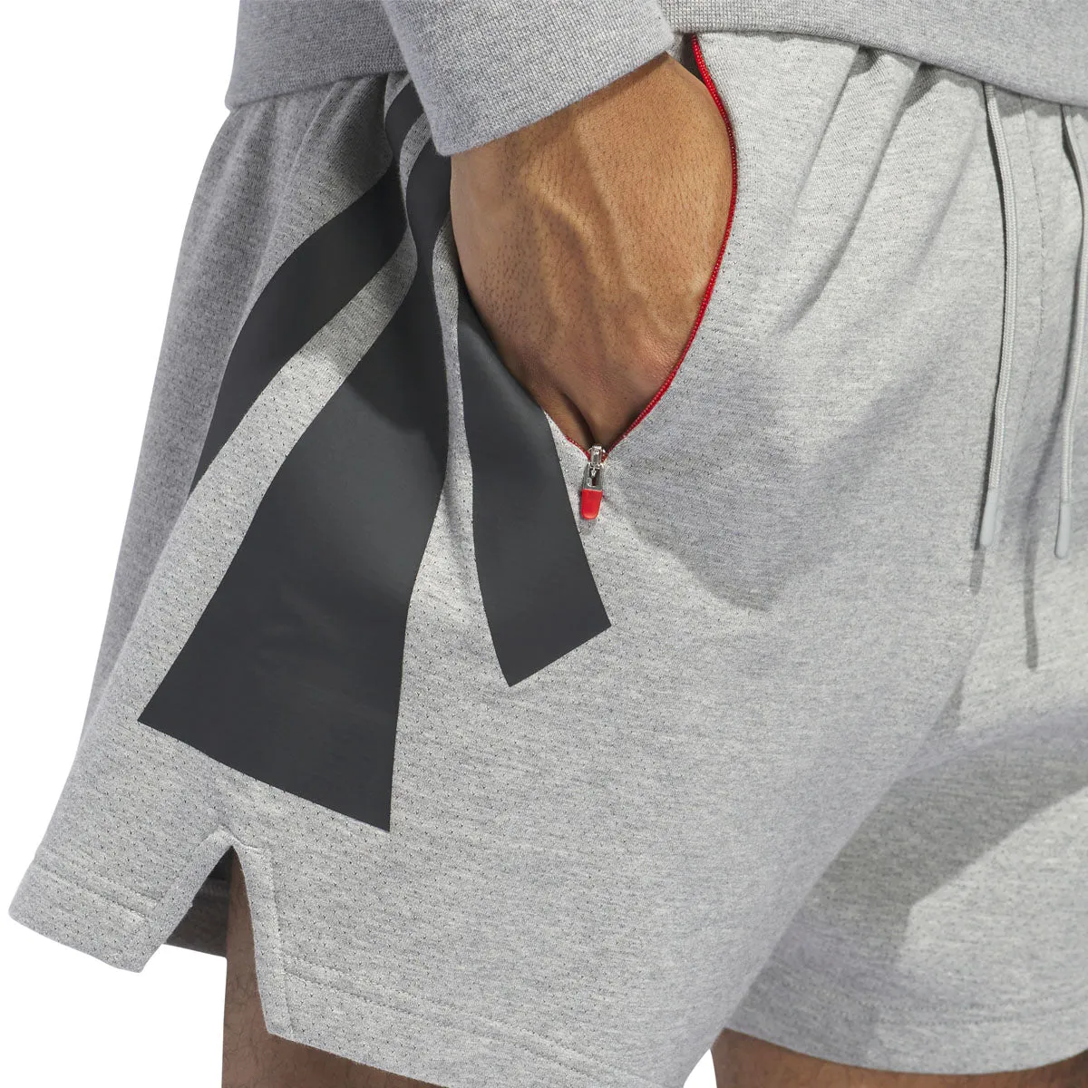 Basketball Spacer Shorts 'Medium Grey Heather'