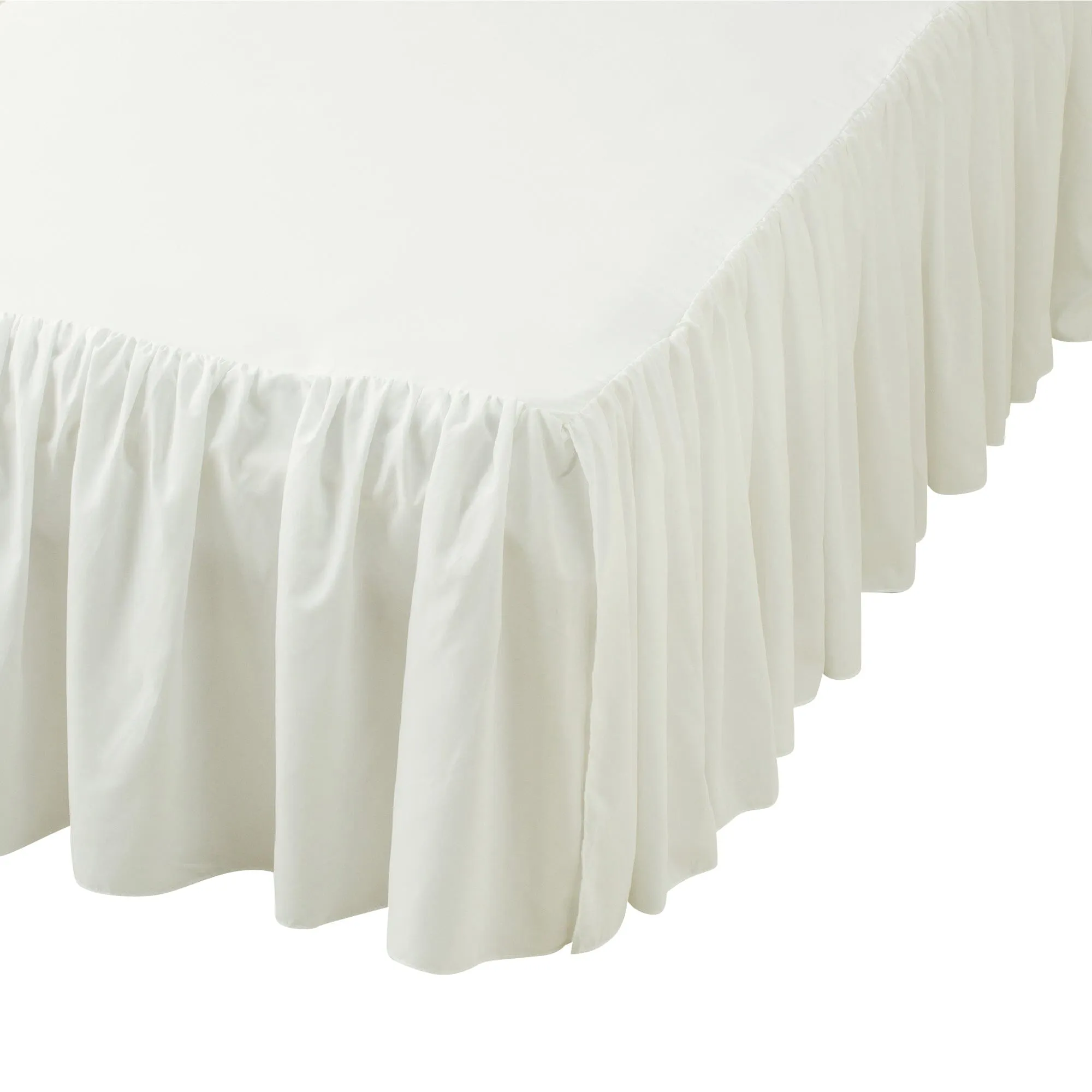 Bed Skirt Double Ivory