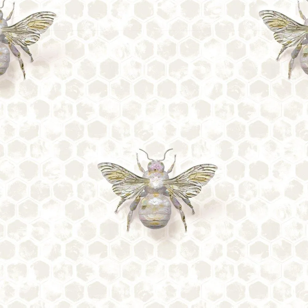 Bombus Botanicus Wallpaper - Bubblegum