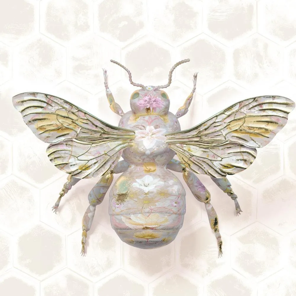 Bombus Botanicus Wallpaper - Bubblegum