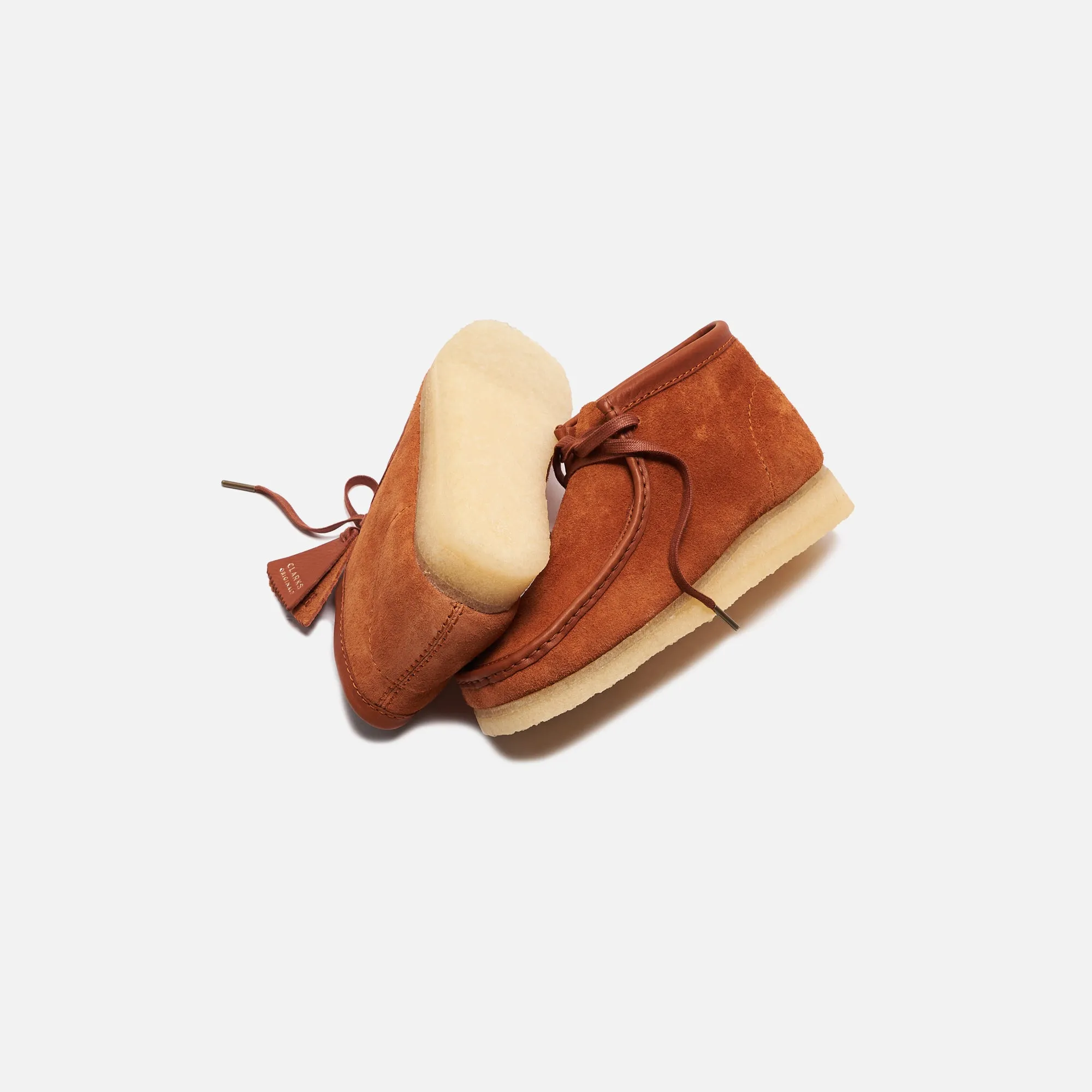 Clarks Wallabee Boot - Tan Hairy