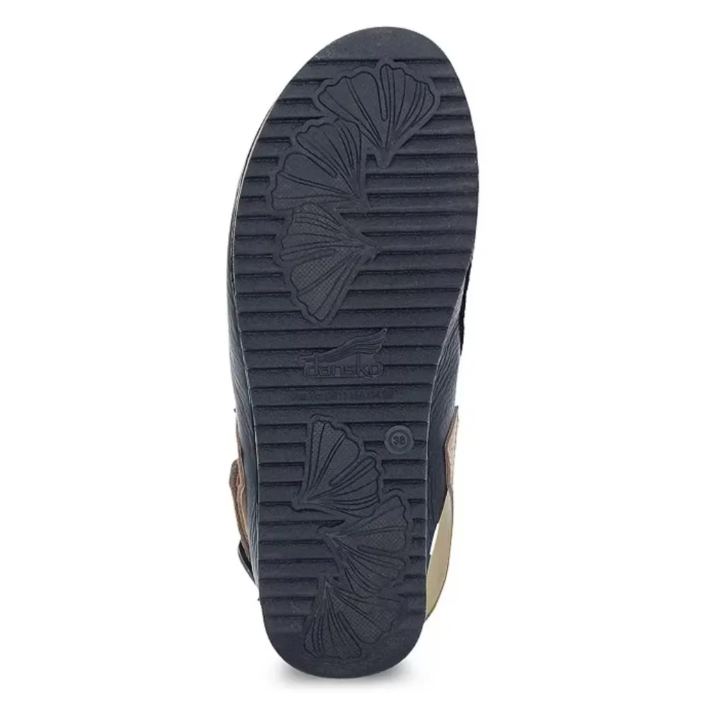 Dansko Merrin Black Waxy Milled Mule (Women's)