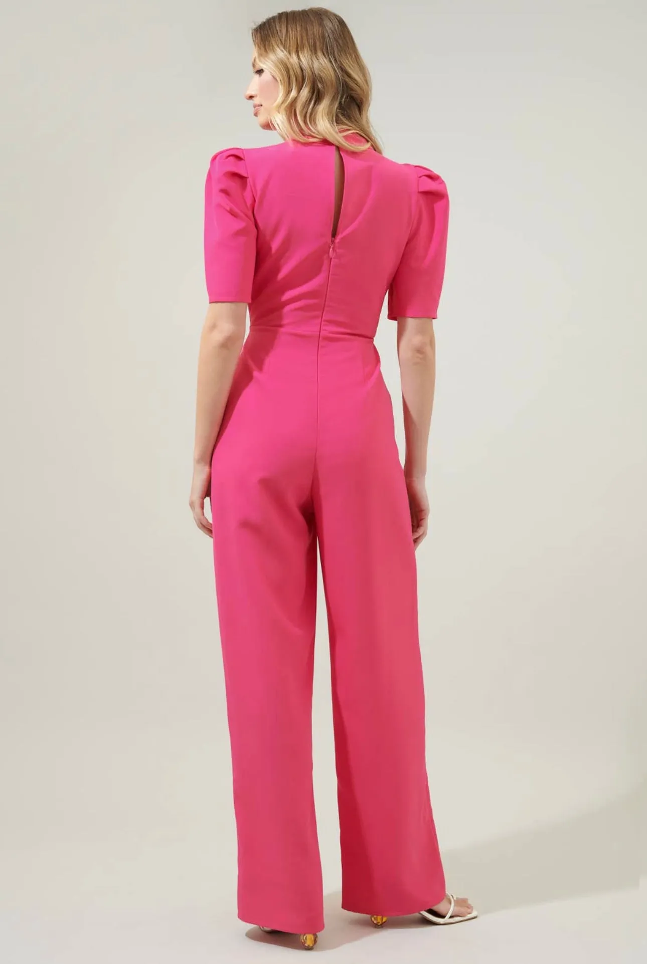 Elle  Pink Jumpsuit