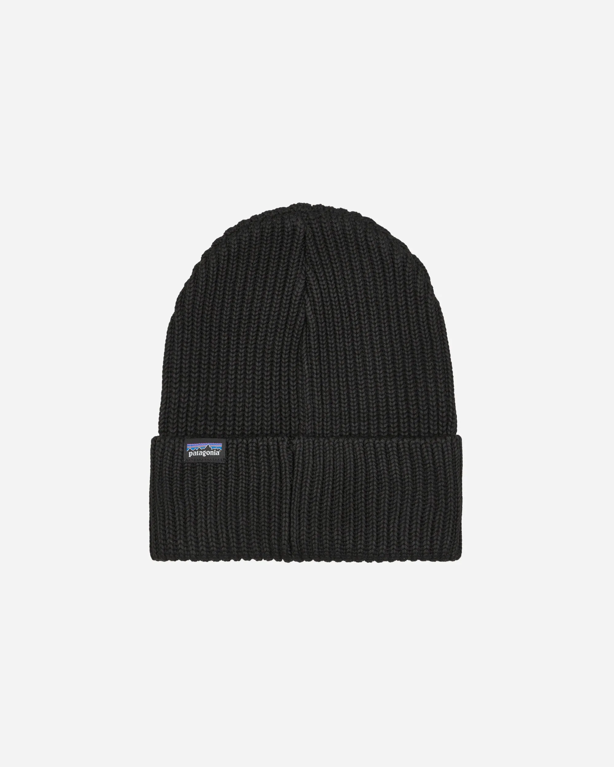 Fisherman's Rolled Beanie Black