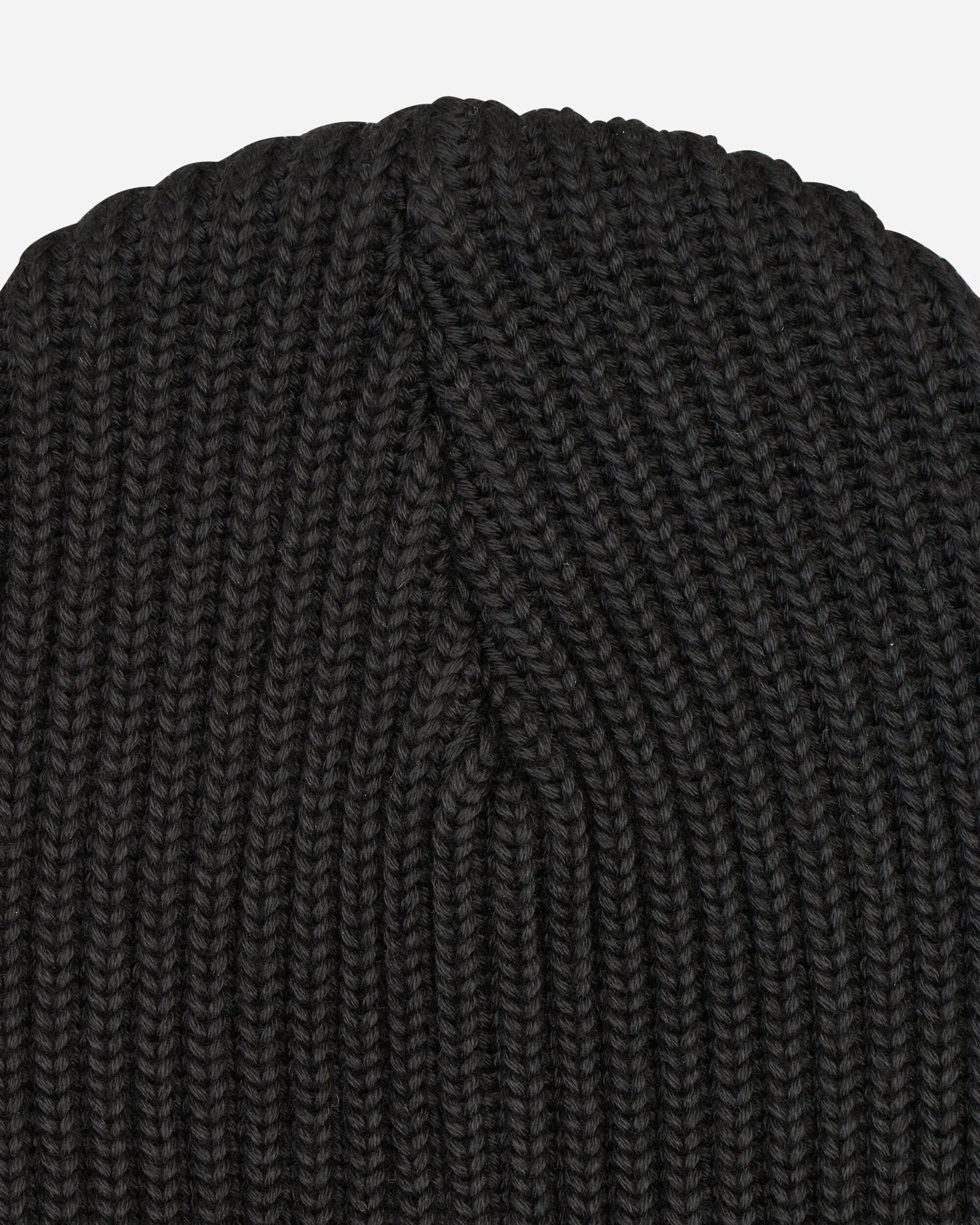 Fisherman's Rolled Beanie Black