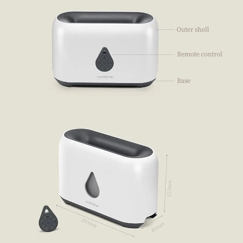 Flame Humidifier Aroma Diffuser - Jennyhome