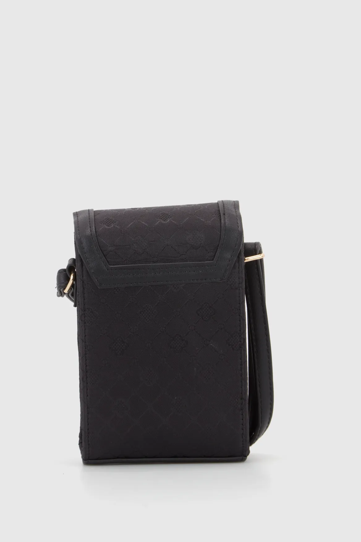 Jacquard Crossbody Wallet