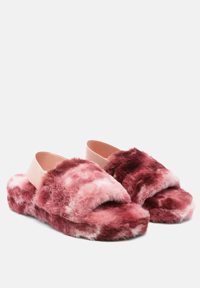 Jamun Slingback Platform Slides