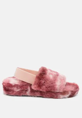 Jamun Slingback Platform Slides