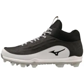 Mizuno Ambition 3 TPU Mid Cleat - Black