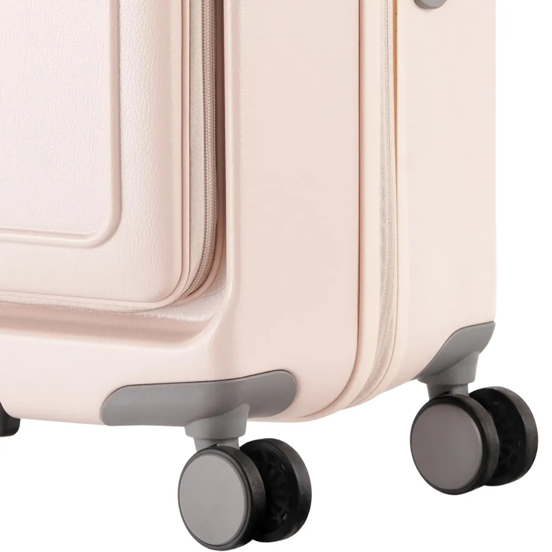 MONOCOZZI URBANITE|34L/72L/118L Expandable 4 wheels TSA Lock Top Flip Suitcase - Nude