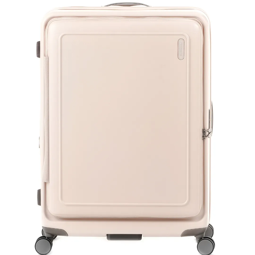 MONOCOZZI URBANITE|34L/72L/118L Expandable 4 wheels TSA Lock Top Flip Suitcase - Nude