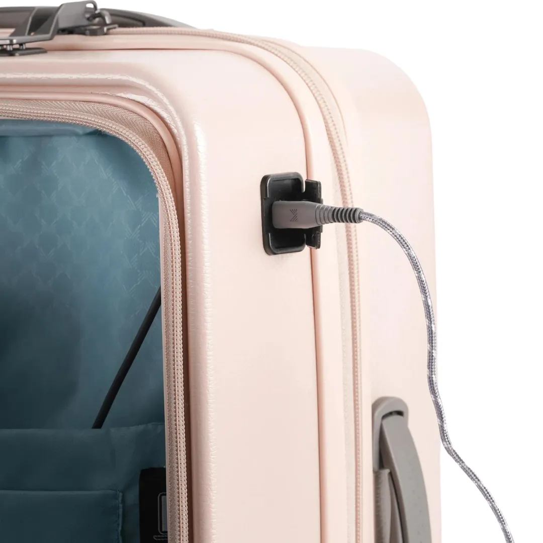 MONOCOZZI URBANITE|34L/72L/118L Expandable 4 wheels TSA Lock Top Flip Suitcase - Nude