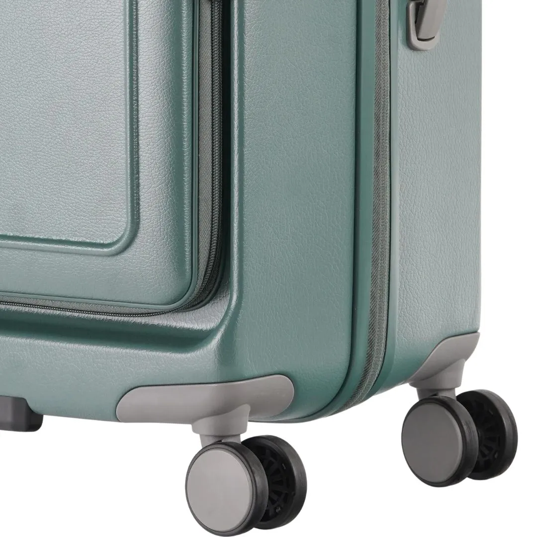 MONOCOZZI URBANITE|34L/72L/118L Expandable 4 wheels TSA Lock Top Flip Suitcase - Smoky Olive