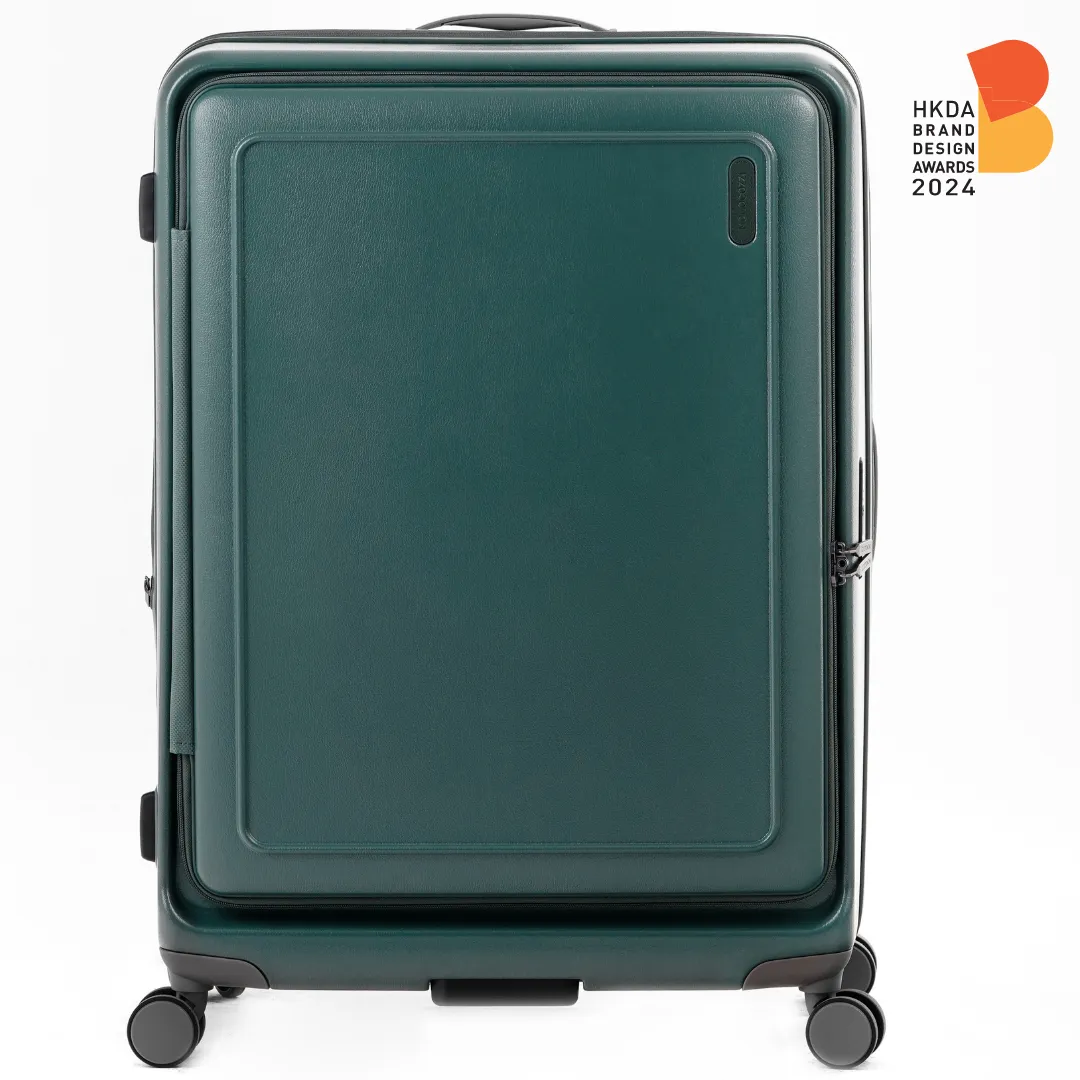 MONOCOZZI URBANITE|34L/72L/118L Expandable 4 wheels TSA Lock Top Flip Suitcase - Smoky Olive