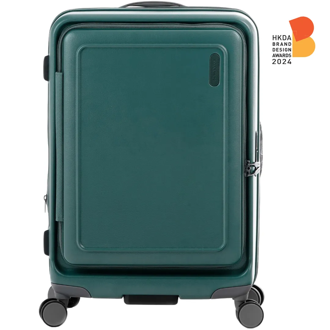 MONOCOZZI URBANITE|34L/72L/118L Expandable 4 wheels TSA Lock Top Flip Suitcase - Smoky Olive