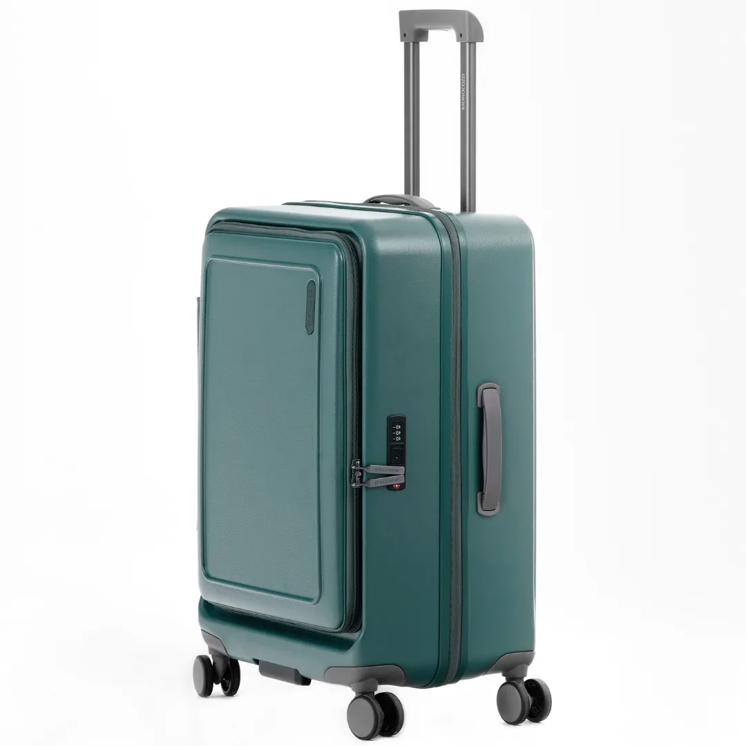 MONOCOZZI URBANITE|34L/72L/118L Expandable 4 wheels TSA Lock Top Flip Suitcase - Smoky Olive