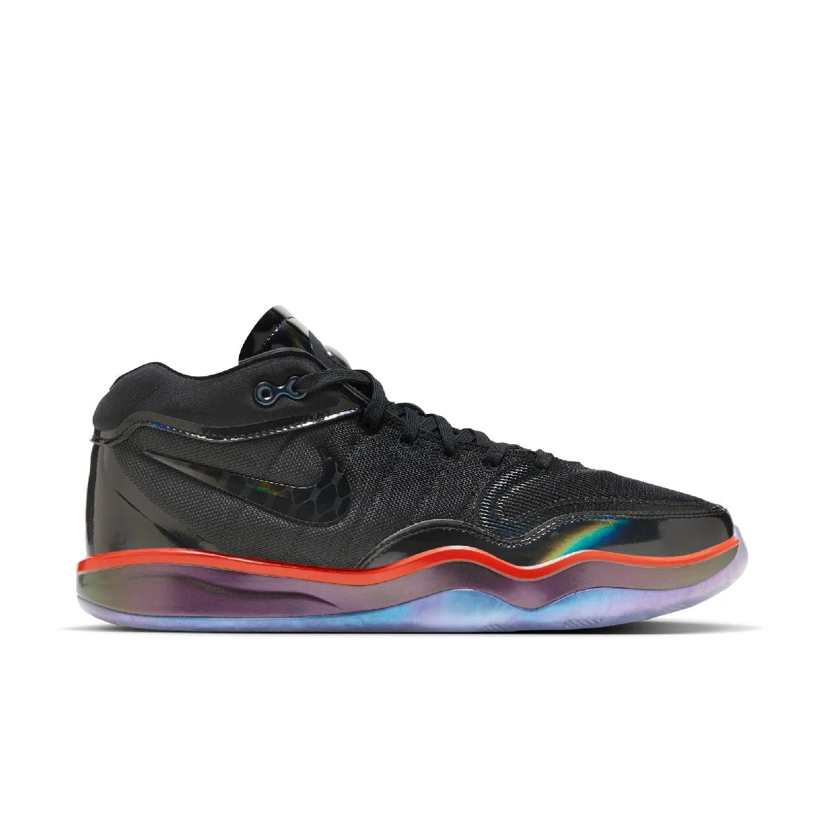 Nike G.T. Hustle 2 GTE EP Basketball Shoes BLACK/BLACK-MULTI-COLOR-PICANTE RED