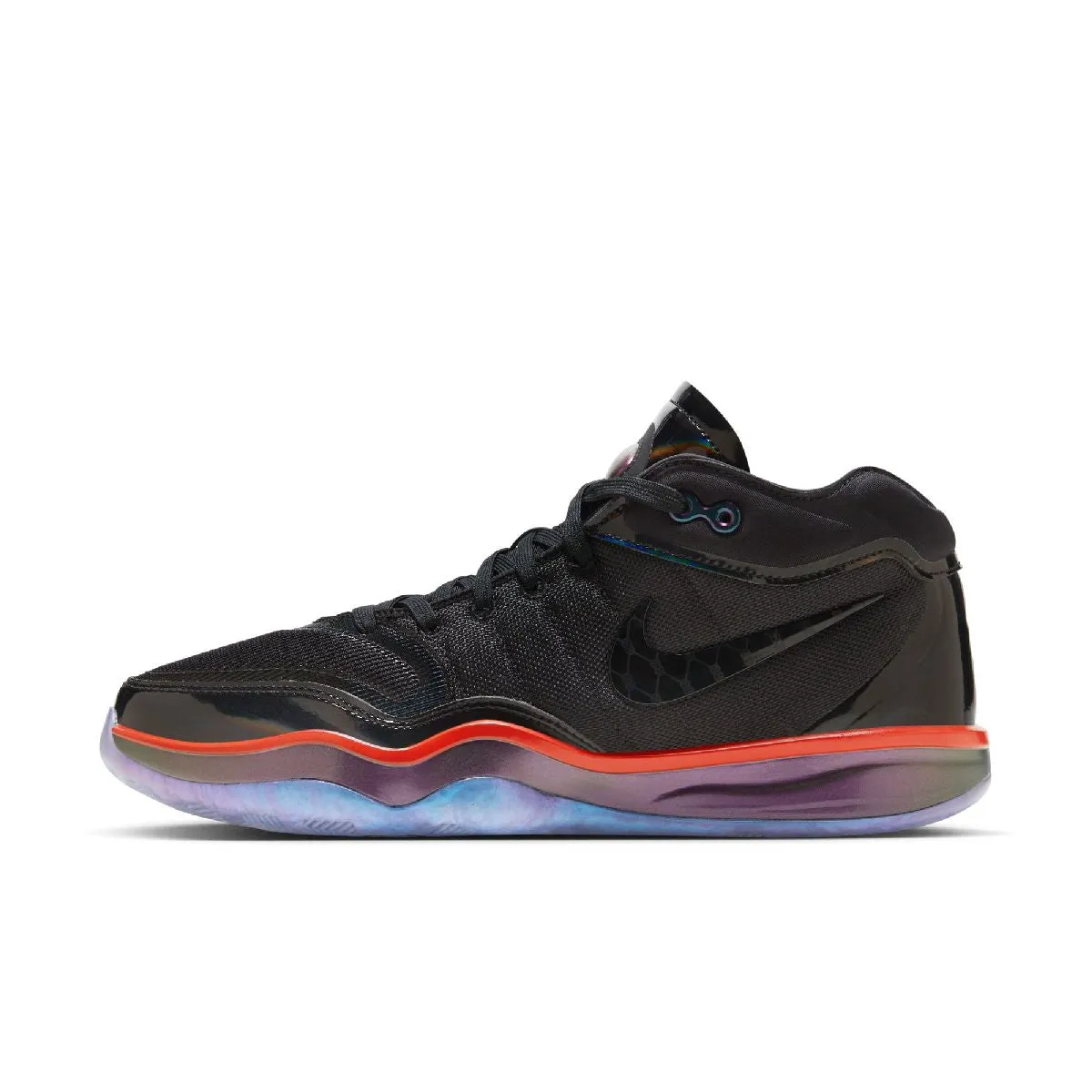 Nike G.T. Hustle 2 GTE EP Basketball Shoes BLACK/BLACK-MULTI-COLOR-PICANTE RED