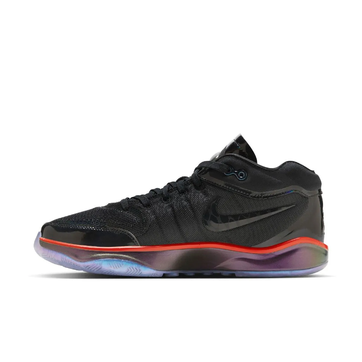 Nike G.T. Hustle 2 GTE EP Basketball Shoes BLACK/BLACK-MULTI-COLOR-PICANTE RED