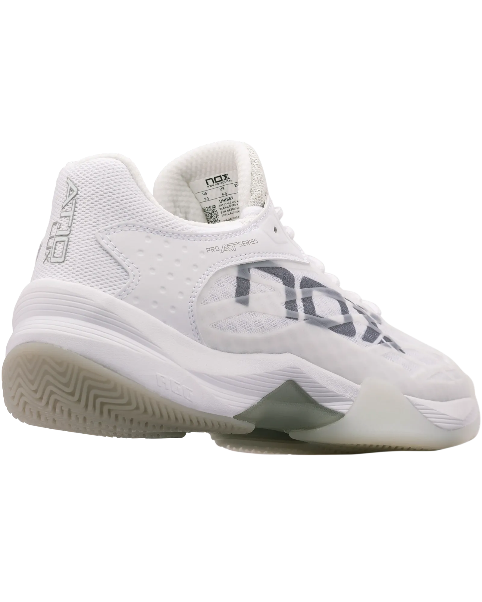 Nox AT10 Lux Shoes White/Grey