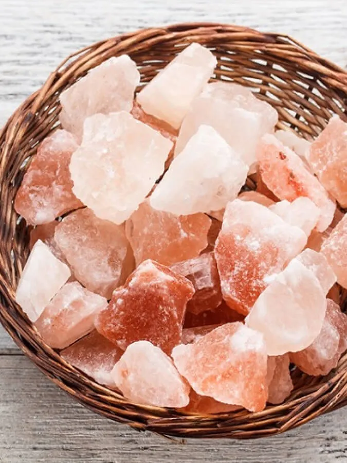 Pink Salt Chunks 2Kg Natural Rock Crystals