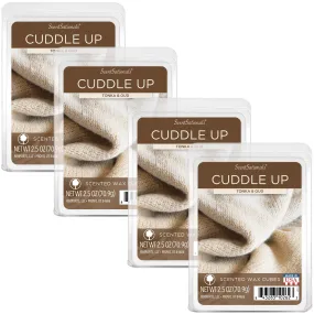 Scentsationals Scented Wax Fragrance Melts - Cuddle Up  2.5 oz (4-Pack)