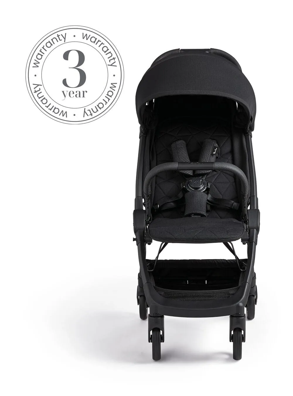 Silver Cross Clic Stroller and Footmuff - Space