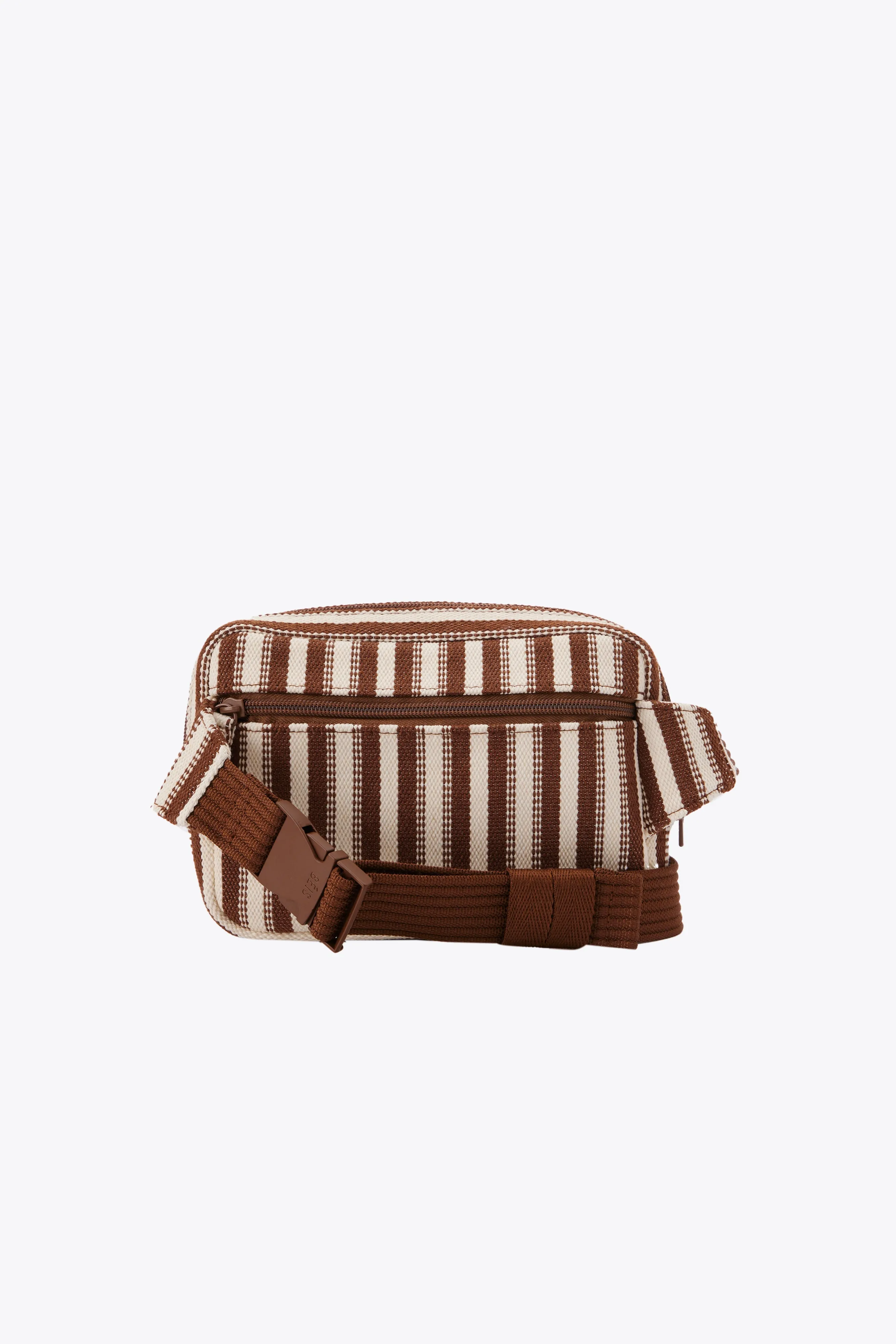 The Belt Bag in Maple Stripe