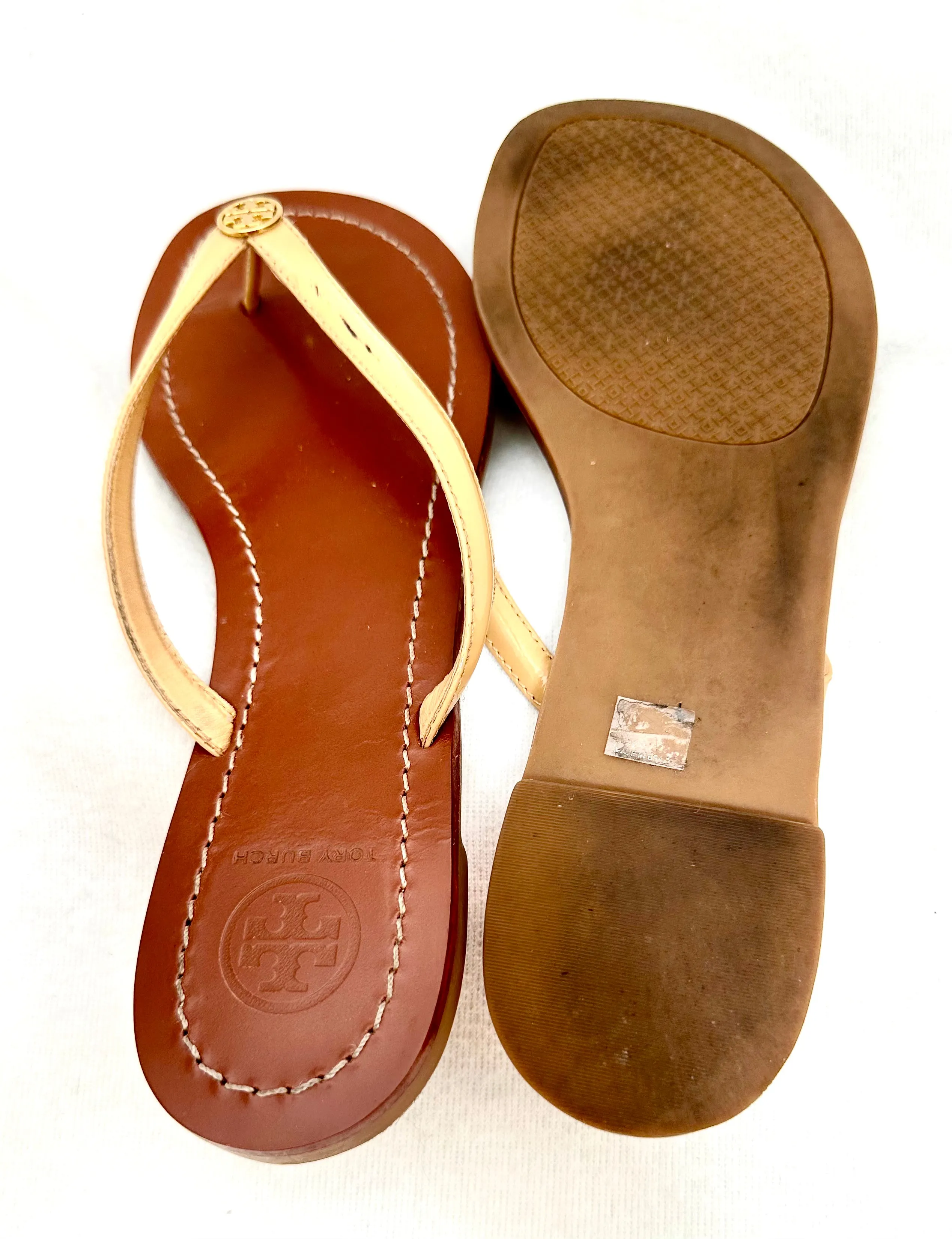 TORY BURCH Terra Thong Sandal Flip Flop (PREOWNED)