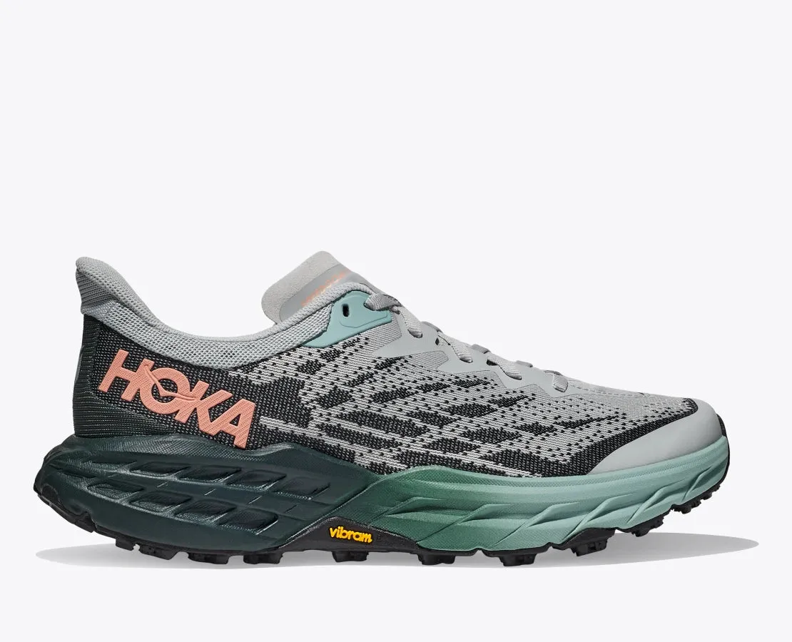 Women's Hoka Speedgoat 5 (Harbor Mist/Spruce)