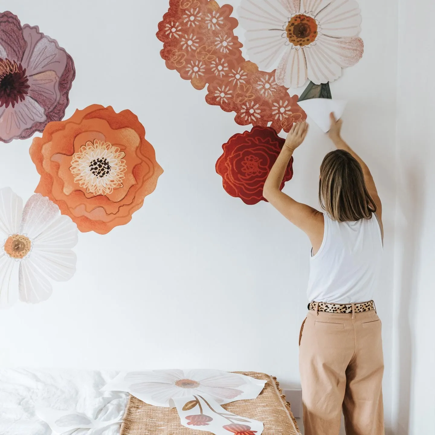 Wonderland Floral Wall Decals