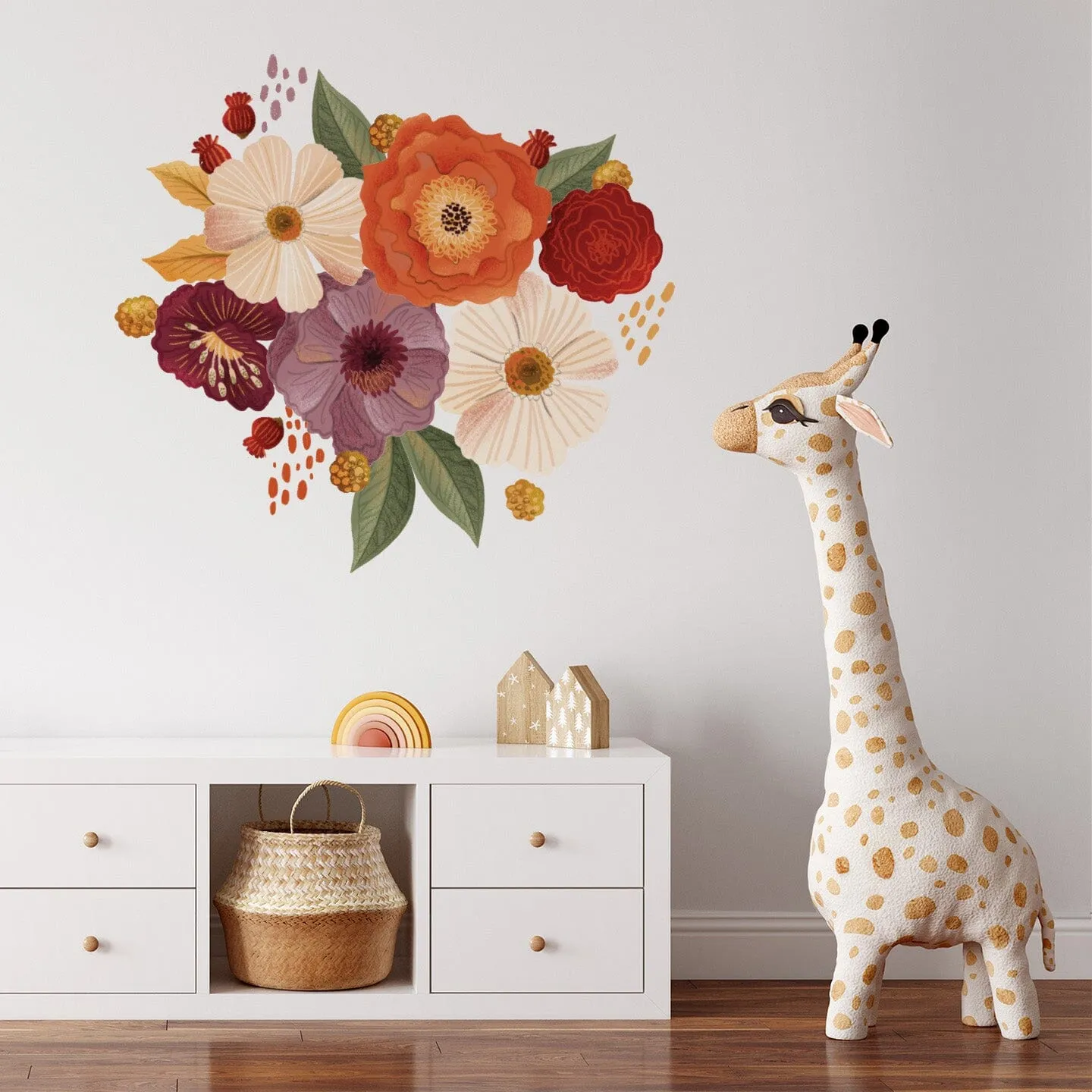 Wonderland Floral Wall Decals